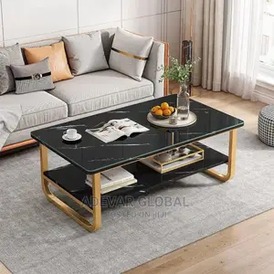 100cm Unique Center Table Available in White and Black