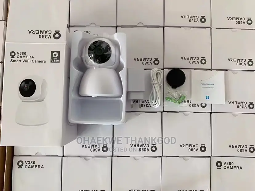 V380 Wifi Camera 2mp 1080P Full HD P Rotation Ethernet Port