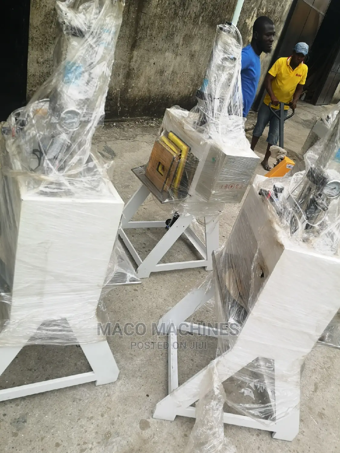 Nylon Blade Plate Punching Machine With Cylinder