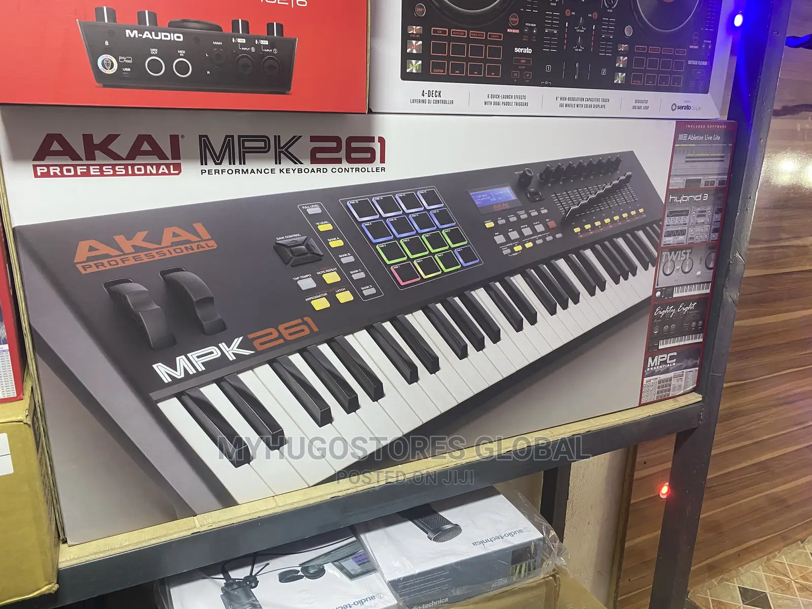 Akai Professional Mpk261-61-Key Usb Midi Keyboard Controller