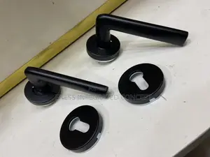 Black Coated Lock Set