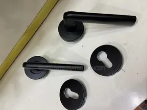 Black Coated Lock Set