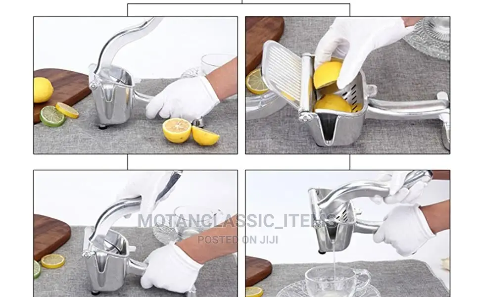 Single Press Heavy Duty Aluminium Manual Juice Extractor