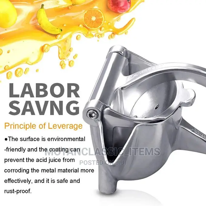 Single Press Heavy Duty Aluminium Manual Juice Extractor