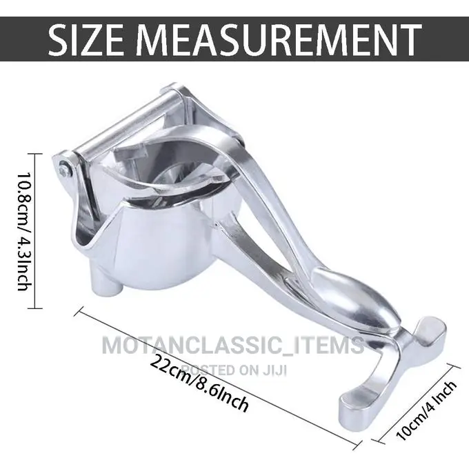 Single Press Heavy Duty Aluminium Manual Juice Extractor