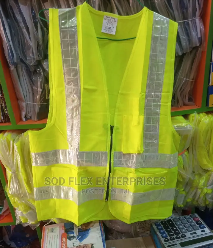 Safety Jacket🧥 With Zip