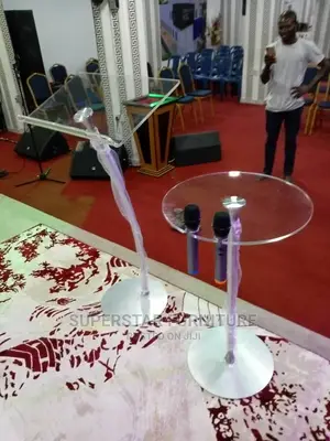 Unique Acrylic Single Poll Church Pulpits