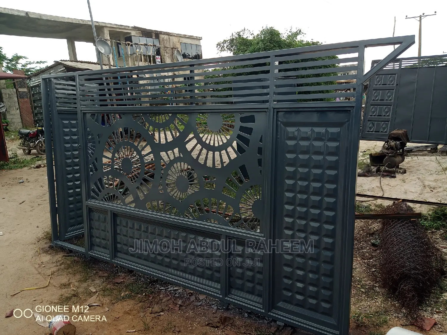 Lazer Cutting Entrance Gate