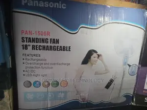 Photo - Panasonic 18" Rechargeable Standing Fan