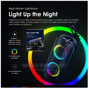 Oraimo Rover RGB Bluetooth Portable Wireless Bass Speaker