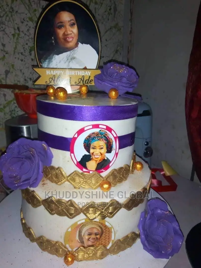 Purple Cake Birthday Cakes in Lagos Island (Eko) Party, Catering