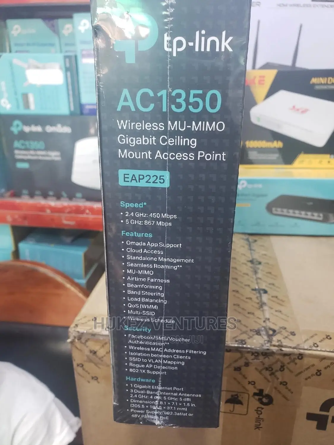 Tp Link Ac1350 Gigabit Ceiling Mount Access Point Eap225