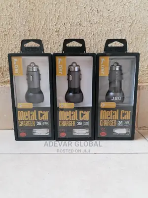 JBQ Metal Car Charger With Usb Cord