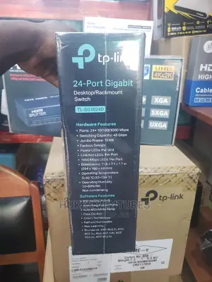Tp Link 24port Gigabit Switch Tl-Sg1024d