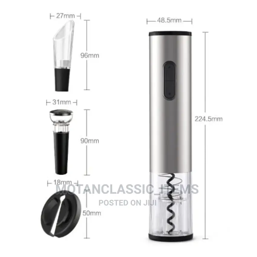 Automatic Electric Bottle and Wine Opener