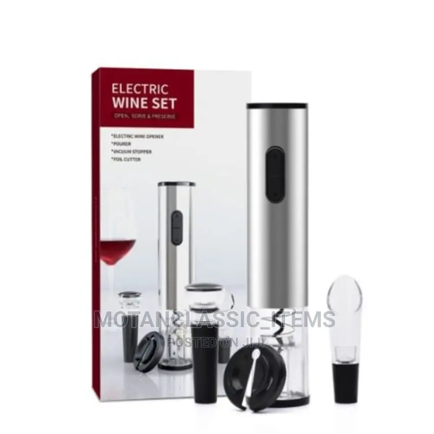 Automatic Electric Bottle and Wine Opener