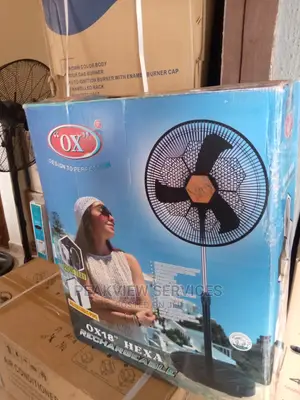 Affordable OX 18'' RF-1618 Classical Rechargeable Fan