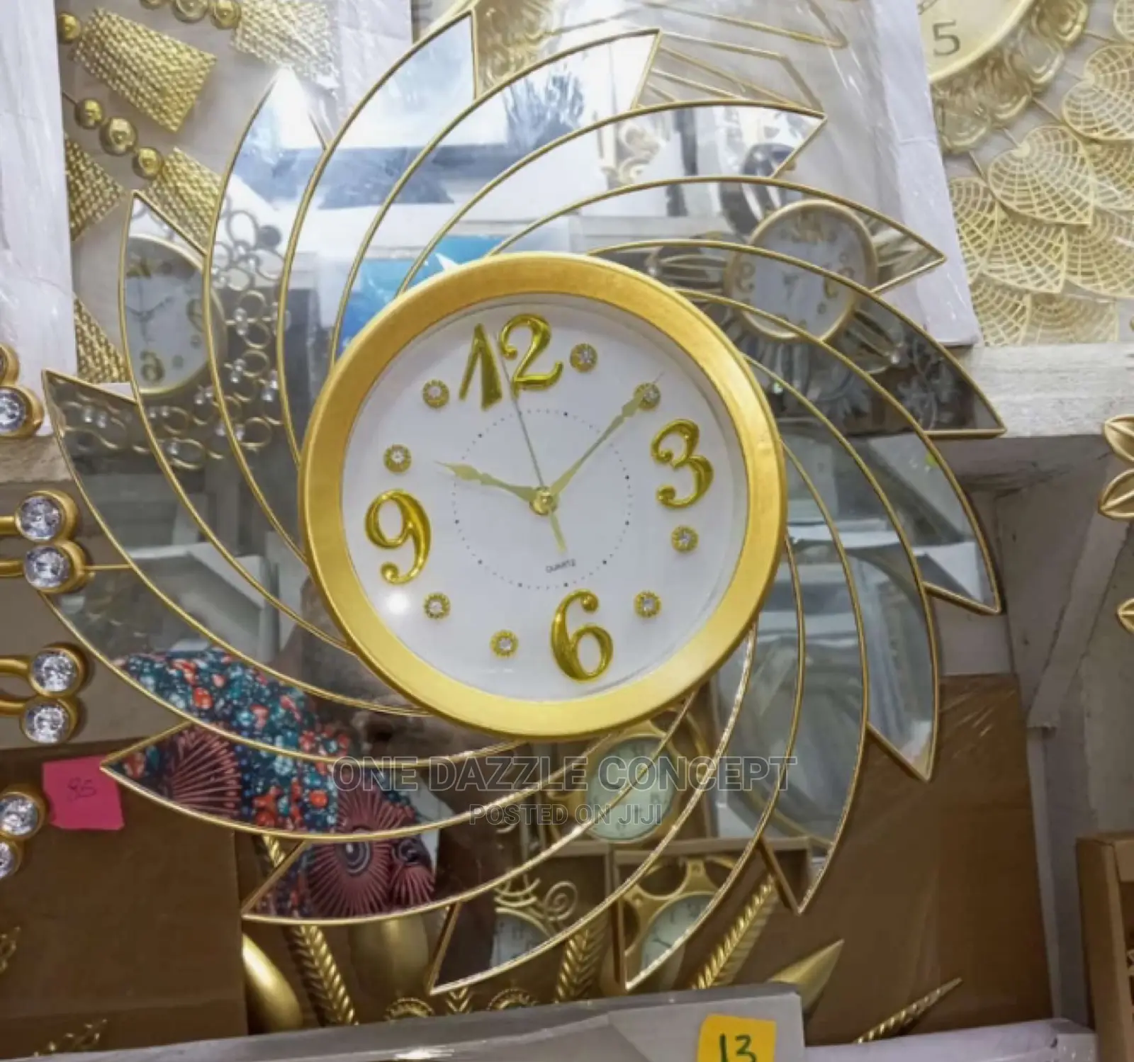 Luxury Crystal Clock