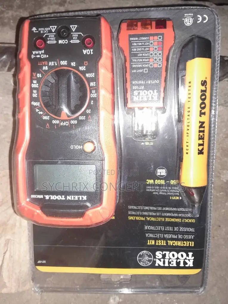 Electrical Test Kit With Digital Multimeter