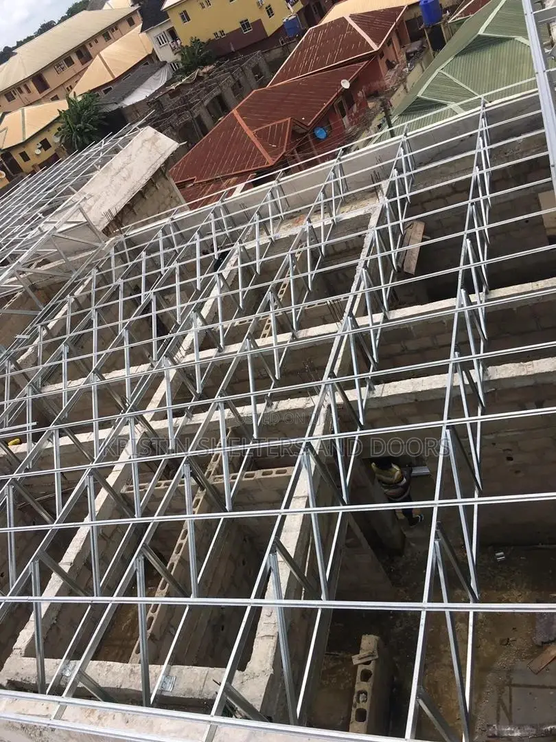 Galvanized Roof Trusses in Lagos