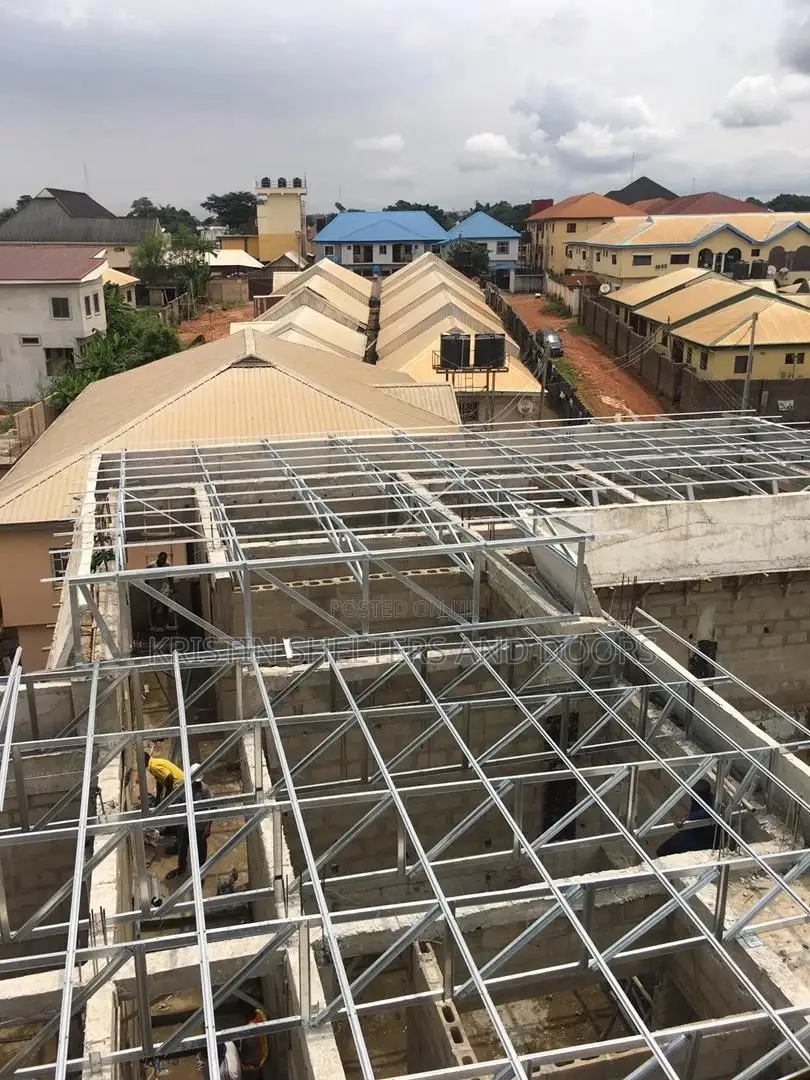 Galvanized Roof Trusses in Lagos