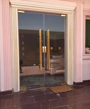 Pivot Swing Door Gold Accessories