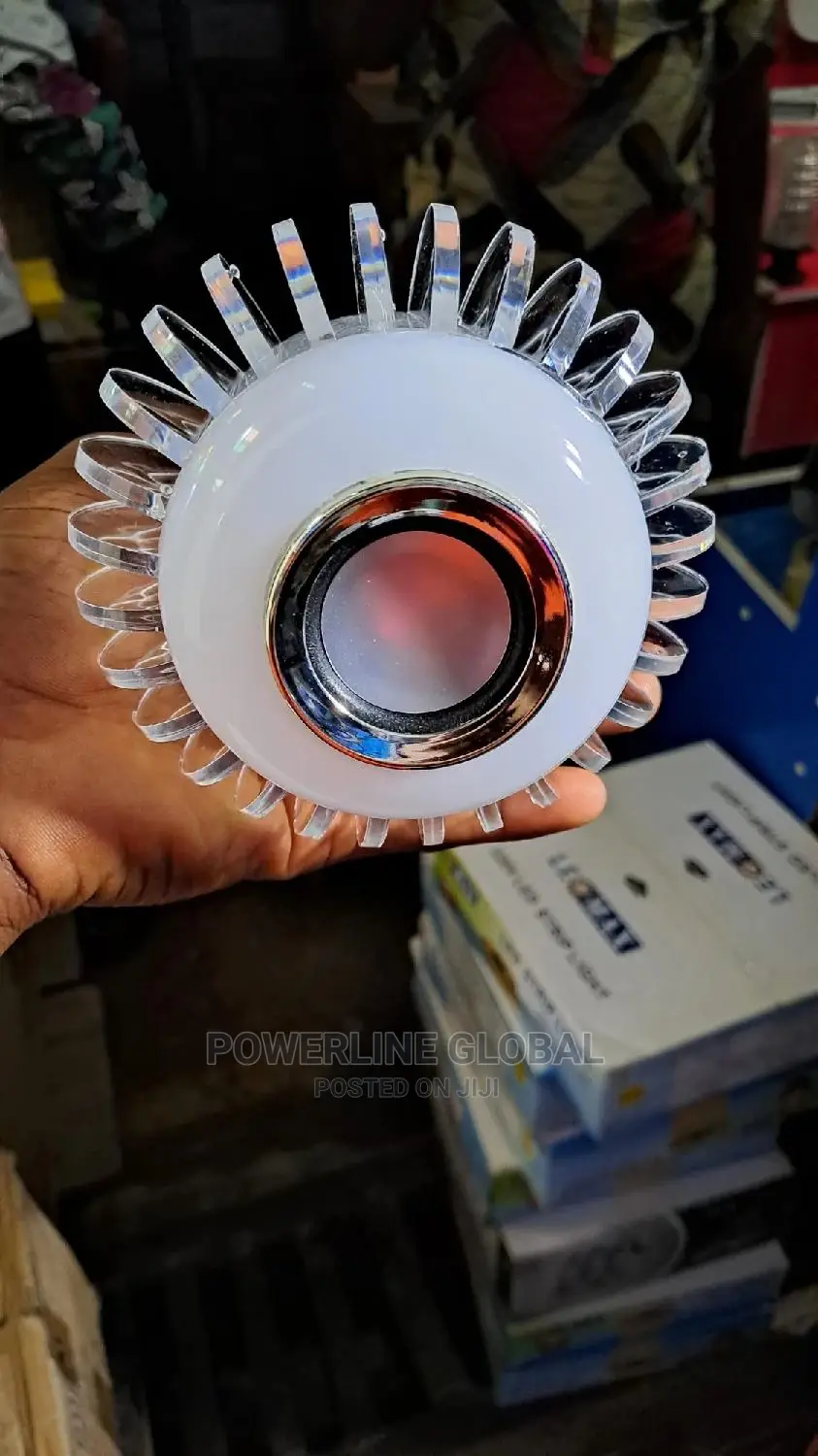 Music Bulb With Bluetooth Connection Speakers for Homes