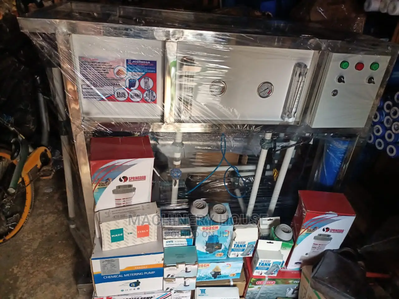 4 Membrane Reverse Osmosis Machine