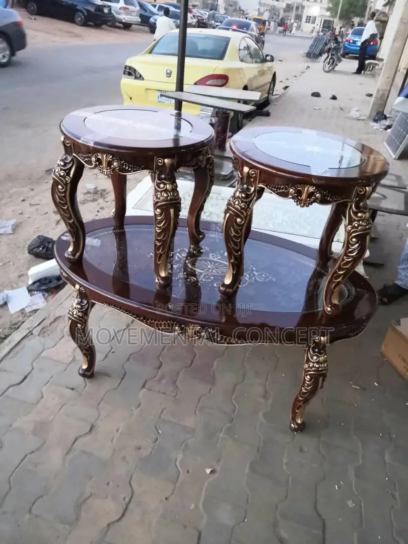Royal Center Table With 2 Side Tables