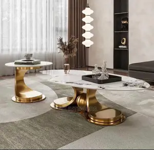 Marble Center Table Set