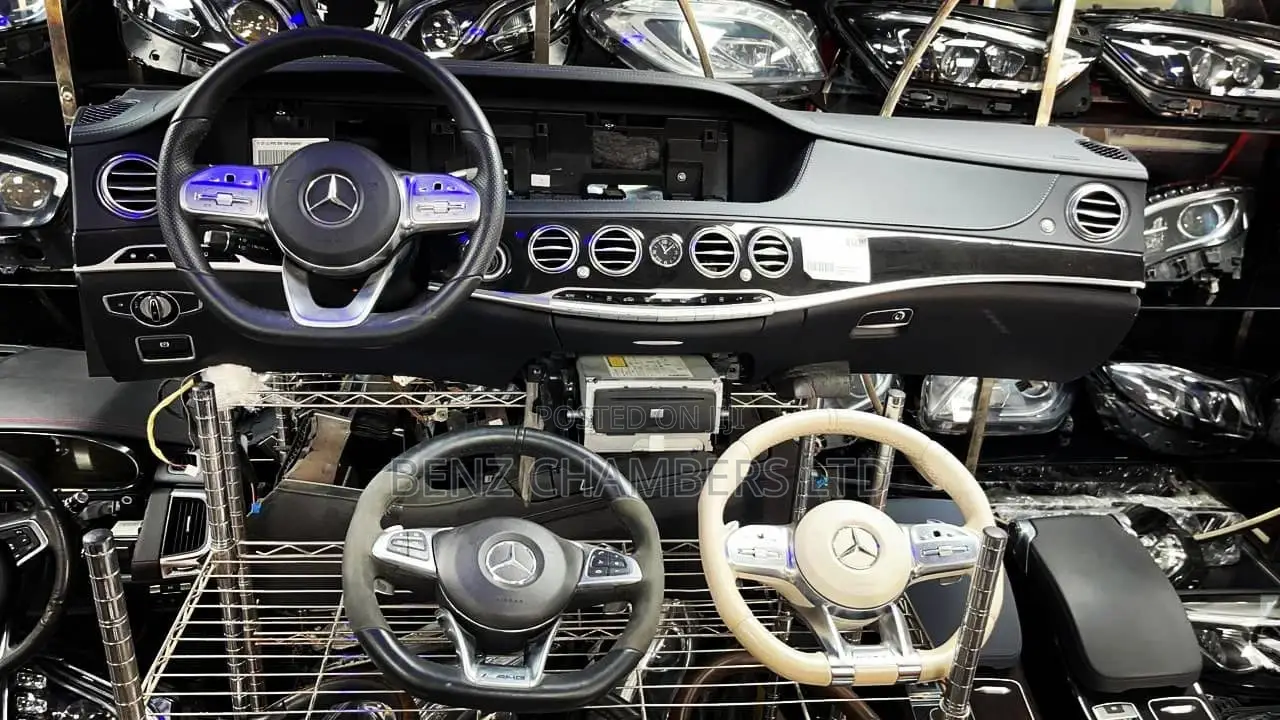 Mercedes Dashboard and Steering