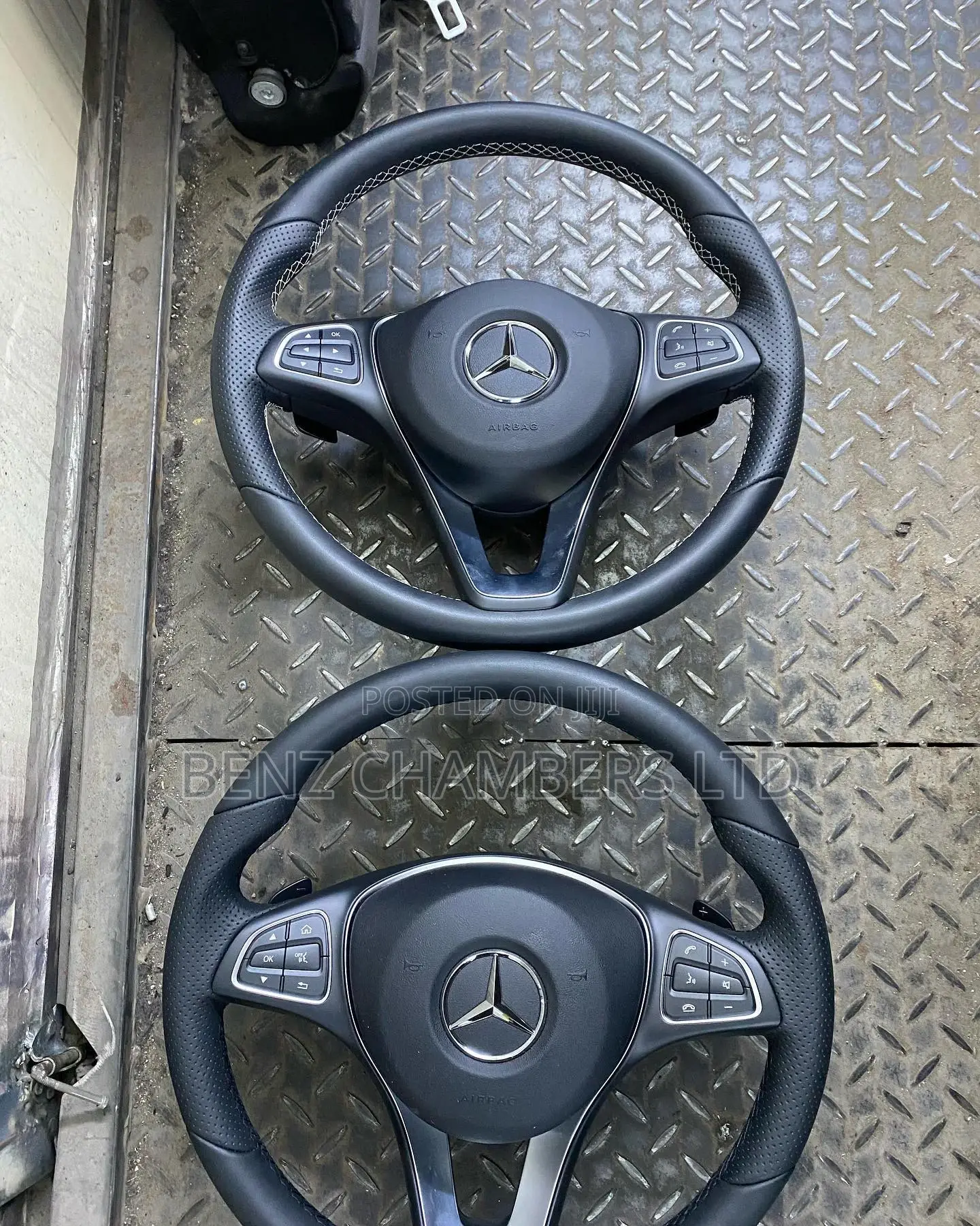 Mercedes Dashboard and Steering