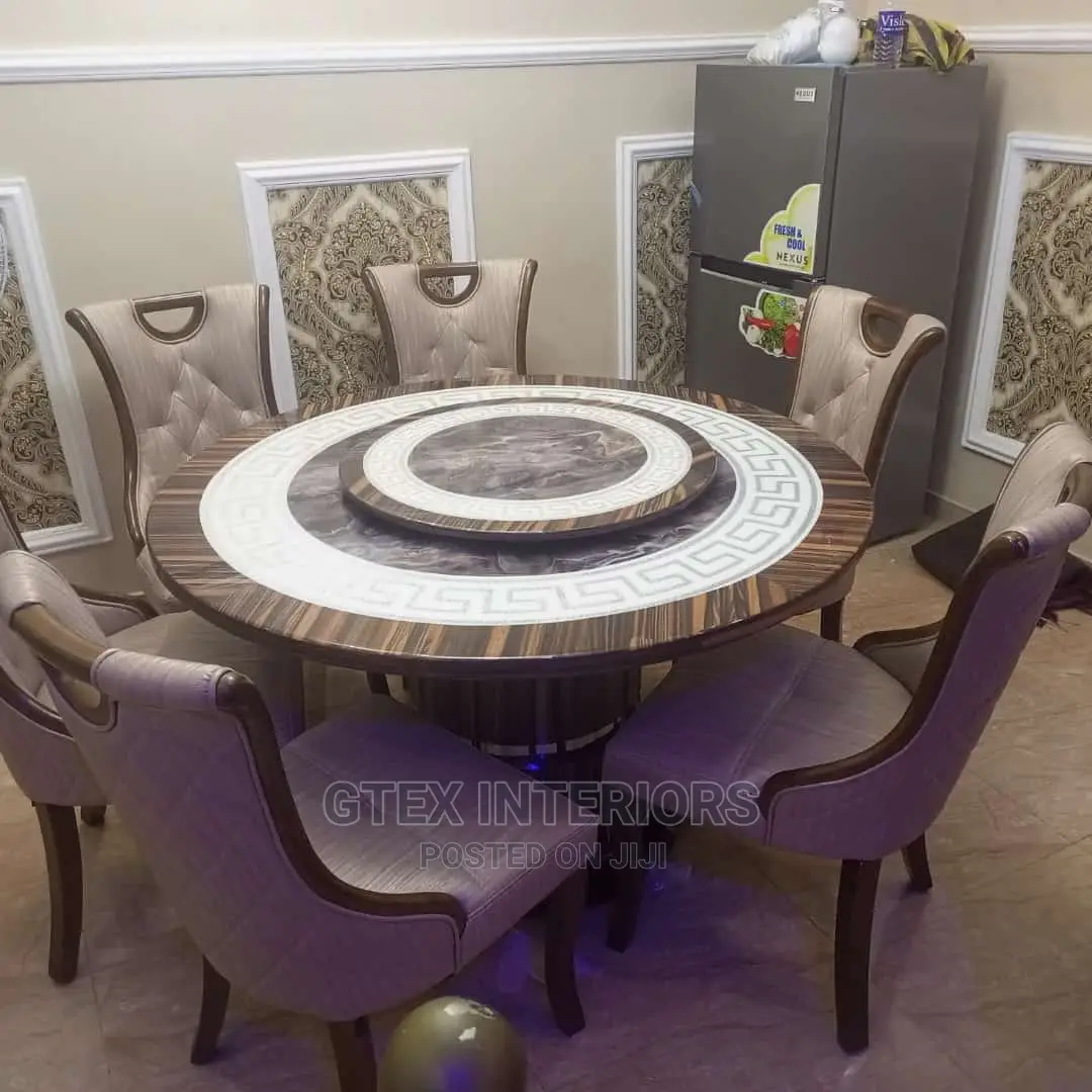 Round Marble Dinning Table