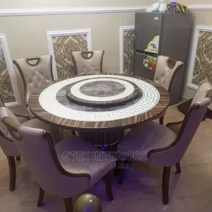 Round Marble Dinning Table