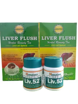 Liver Flush Tea + Liv.52 Tablets Treatment for Hepatitis B