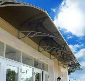 Photo - Awnings 1.5m X 0.8m (3 Brackets) for Doors, Windows, Balcony