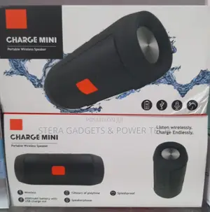 Charge Mini Black Wireless Bluetooth Speaker
