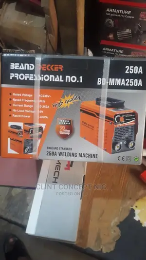 Beand Decker 250a Professional Inverter Welding Machine