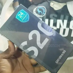 New Samsung Galaxy S20 Ultra 5G 128 GB Black