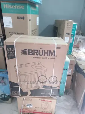 Temper Resistance Bruhm 7kg Top Loader Washing Machine