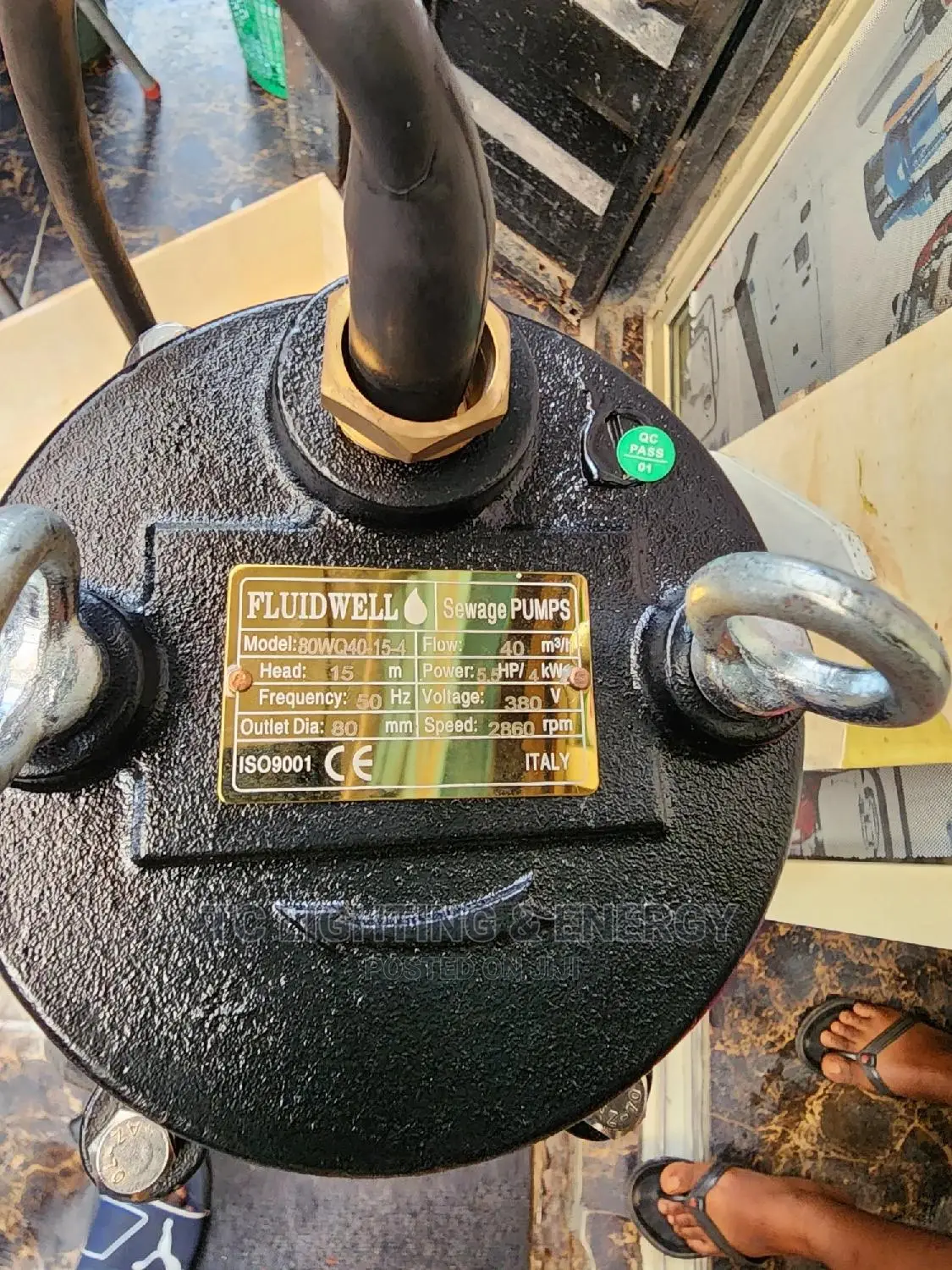 5.5HP Sewage Pump