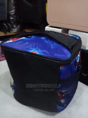Blue and Red Spiderman Kids Children's Boys Lunch Bag