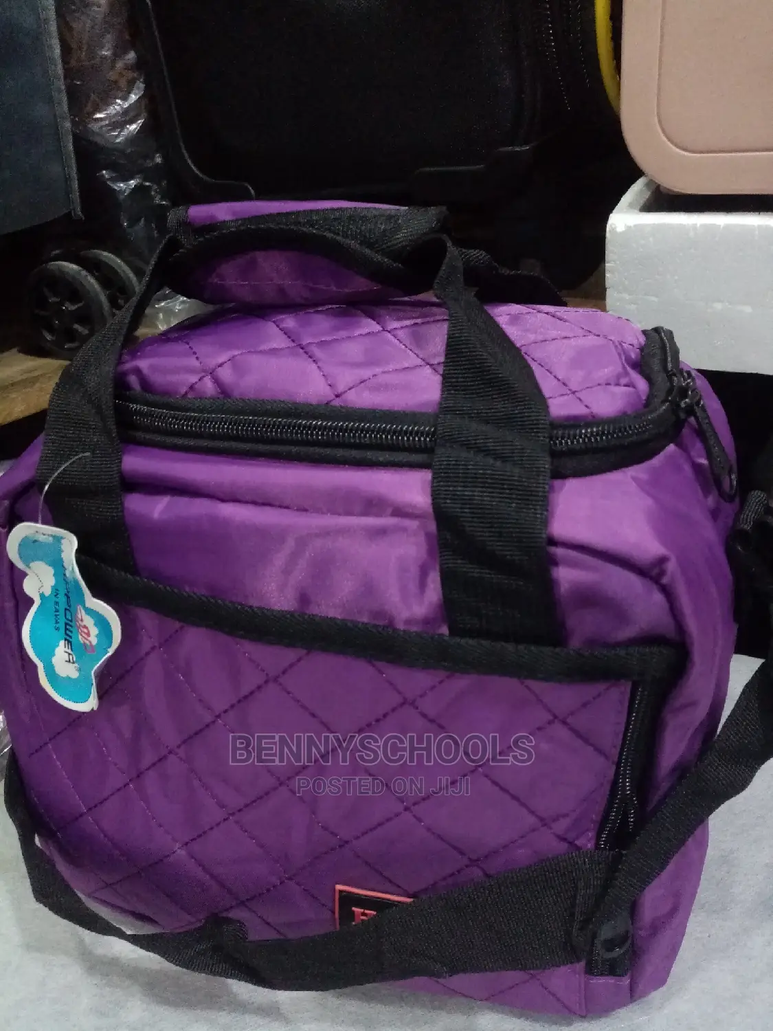 Plain Purple Draft HP Power Lunch Bag