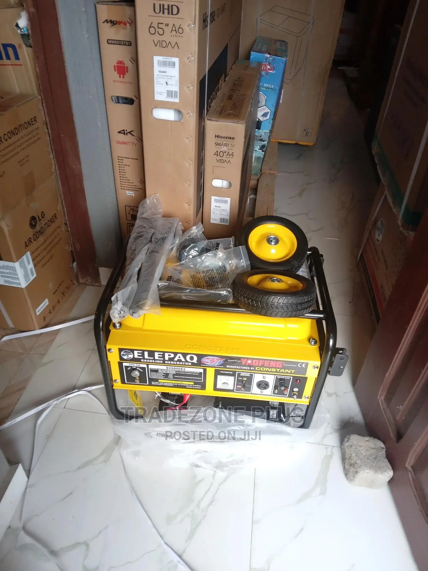 Elepaq Constant Sv6800e2 Automatic Generator