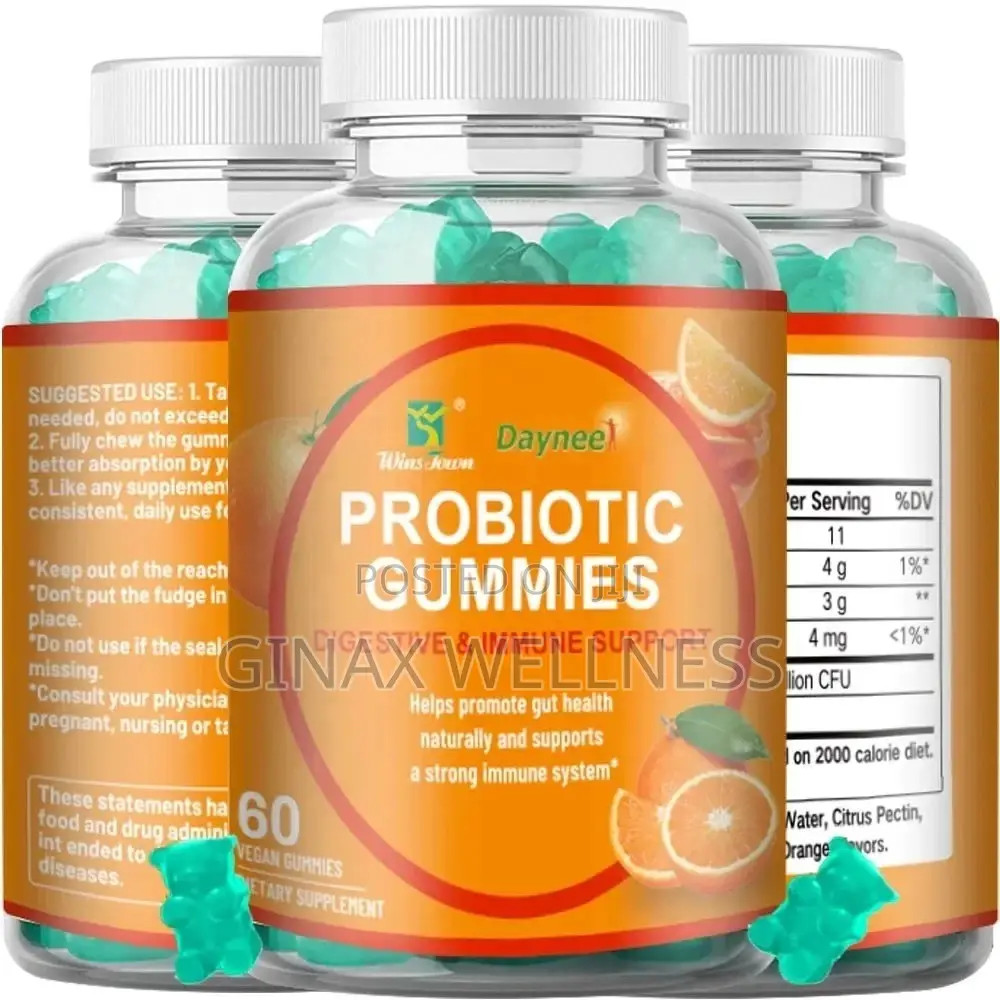 Probiotic Gummies for Gut, Digestive and Immune Health