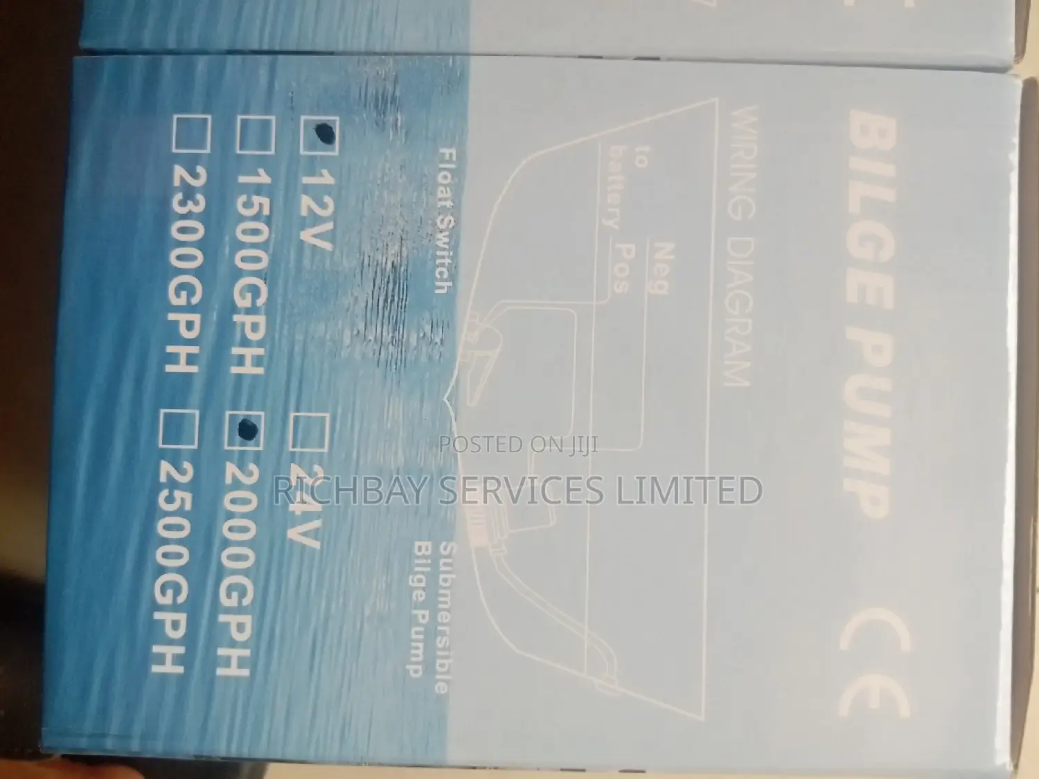 Bilge Pump 12/24v