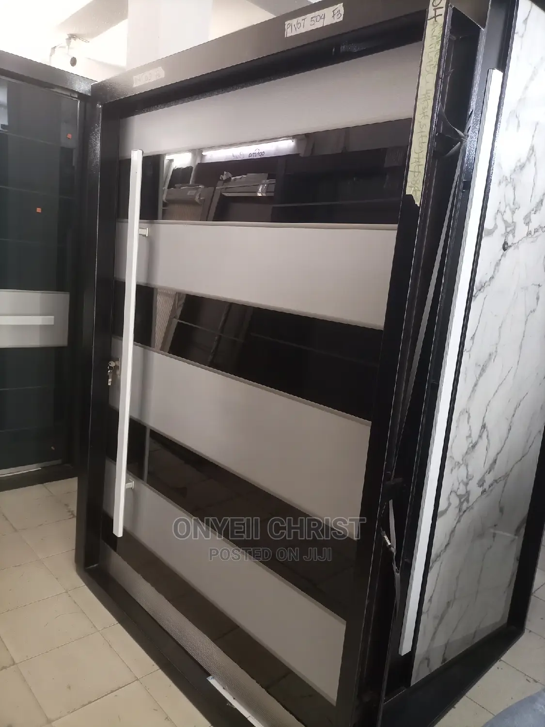 5x7ft Pivot Security Door
