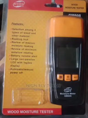 Benetech GM605 Wood Moisture Tester, 0~41%, -10~40°c
