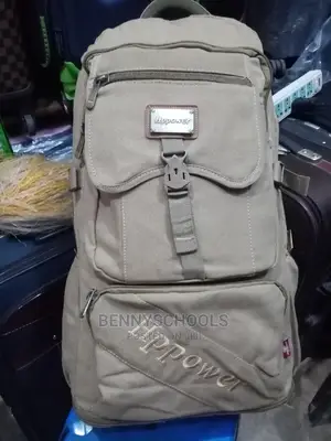 HP Power Expandable Jean Backpack and Jungle Bag