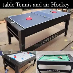 3 in 1 Snooker Board, Table Tennis ,Air Hockey